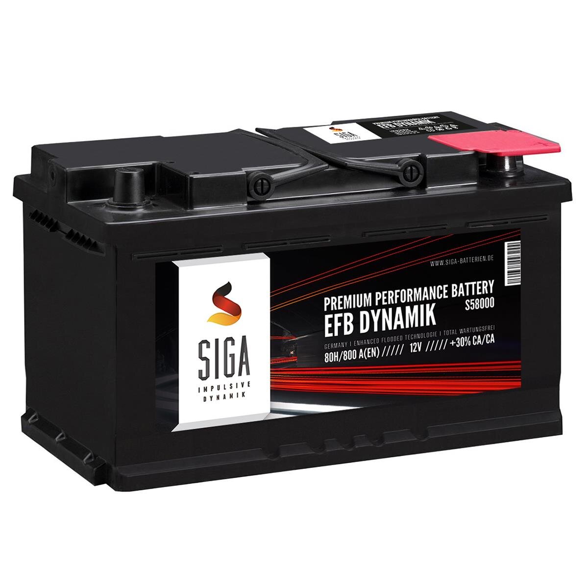 SIGA Autobatterien EFB category icon/image
